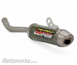 Silencieux PRO CIRCUIT Ti-2 carbone/casquette titane Yamaha YZ-125