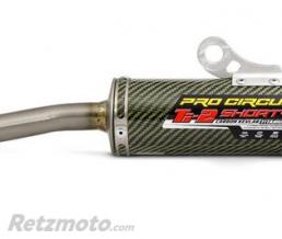 Silencieux PRO CIRCUIT Ti-2 Shorty carbone/casquette titane Yamaha YZ85