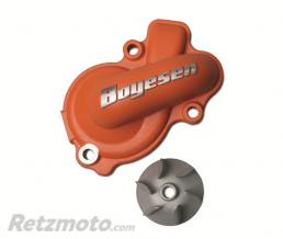 Carter de pompe � eau + h�lice BOYESEN alu orange KTM SX-F250/450