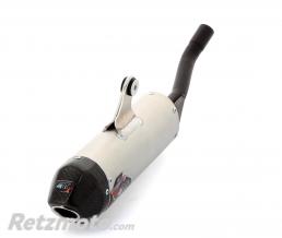 TECNIUM Silencieux 2 temps TECNIUM alu/casquette carbone KTM SX125