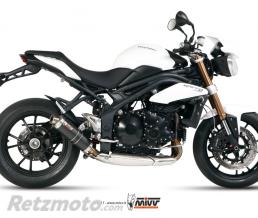 Silencieux MIVV GP carbone Triumph Speed Triple 1050