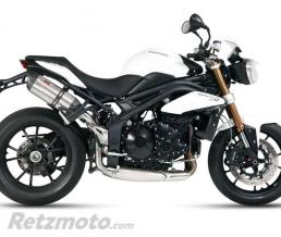 Silencieux double MIVV Suono inox Triumph Speed Triple 1050
