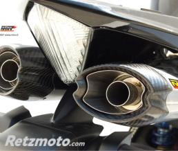 Silencieux double MIVV Suono inox/casquette carbone Yamaha YZ-R1