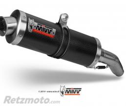 Silencieux double MIVV Oval Classic carbone Suzuki DL1000 V-Strom