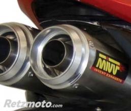 Silencieux double MIVV X-Cone Plus inox satin� Honda CBR1000RR