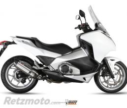 Silencieux MIVV Suono inox/casquette carbone Honda