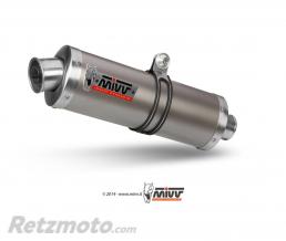 Silencieux MIVV Oval Classic titane Suzuki SV650
