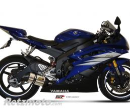 Silencieux MIVV Suono inox/casquette carbone Yamaha YZF-R6