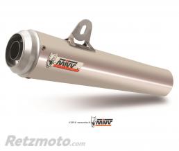 Silencieux MIVV X-Cone Plus inox satin�/casquette alu Triumph Speed Triple 1050
