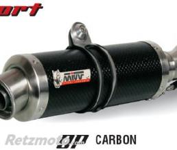 Silencieux double MIVV GP carbone SUZUKI GSX-R1000