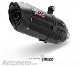 MIVV Silencieux MIVV Suono inox bross� noir/casquette carbone Triumph Speed Triple 1050
