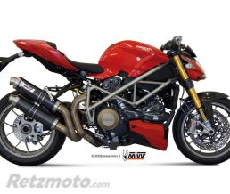 Silencieux double MIVV GP carbone Ducati Streetfighter