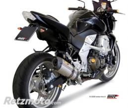 MIVV Silencieux MIVV Suono inox bross� noir/casquette carbone Kawasaki Z750