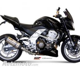Silencieux MIVV Suono inox bross� noir/casquette carbone Kawasaki Z750