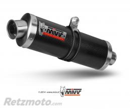 Silencieux MIVV Oval Classic carbone Suzuki GSX-R1000