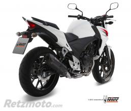 MIVV Silencieux MIVV Suono inox bross� noir/casquette carbone Honda