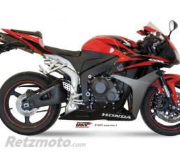 Silencieux MIVV Suono inox/casquette carbone Honda CBR600RR