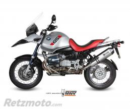 Silencieux MIVV Speed Edge inox/casquette carbone BMW R1150GS