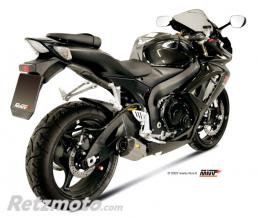 MIVV Silencieux MIVV Suono inox/casquette carbone Suzuki GSX-R600/GSX-R750