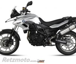 Silencieux MIVV Suono inox/casquette carbone BMW F700GS