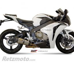 Silencieux MIVV Suono inox/casquette carbone Honda CBR1000RR