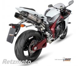 MIVV Silencieux double MIVV Suono inox/casquette carbone Yamaha YZF-R1