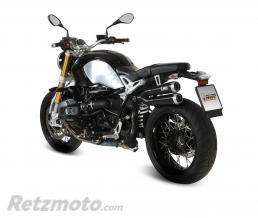Silencieux double MIVV X-Cone Plus inox noir BMW R nineT