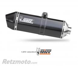 Silencieux MIVV Speed Edge inox bross� noir/casquette carbone BMW R1200 nineT