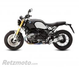 Silencieux MIVV Speed Edge inox/casquette carbone BMW R1200 nineT