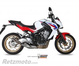 Silencieux MIVV double Gun full titane Honda CB650F/CBR650F