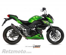 Silencieux MIVV Suono inox bross� noir Kawasaki Z300
