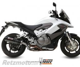 Silencieux MIVV Oval Carbon Cap carbone Honda VFR800 Crossrunner