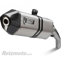 MIVV Silencieux MIVV Speed Edge inox/casquette carbone Honda VFR800 Crossrunner