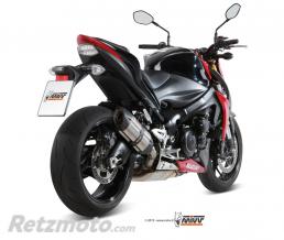 Silencieux MIVV Suono inox - casquette carbone Suzuki GSX-S1000
