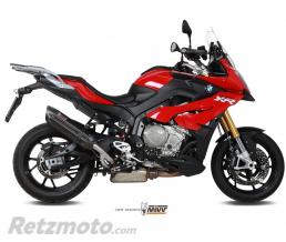 Silencieux MIVV Suono inox bross� noir position haute BMW S1000XR