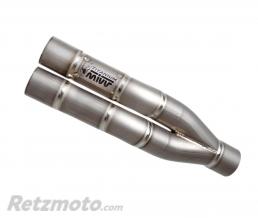 Silencieux MIVV Double Gun full titane Suzuki GSX-S1000
