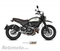 Silencieux MIVV X-Cone inox noir Ducati Scrambler 800