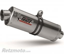 Silencieux double MIVV Oval Classic inox Aprilia Pegaso Strada 650