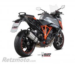 Silencieux MIVV Suono inox/casquette carbone KTM 1290 Superduke GT