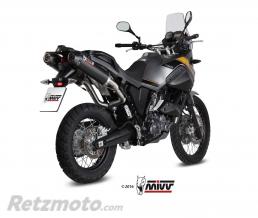 Silencieux MIVV Oval carbone/casquette carbone Yamaha XT660Z Tenere