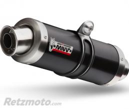 Silencieux MIVV GP inox noir/casquette inox Honda Integra 750