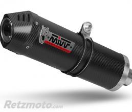 Silencieux MIVV Oval carbone/casquette carbone Honda Integra 750