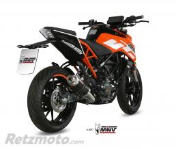 Silencieux MIVV GP carbone/casquette inox KTM Duke 125