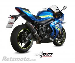 Silencieux MIVV Oval carbone/casquette carbone Suzuki GSX-R 1000