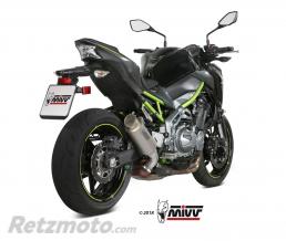 Silencieux MIVV GP-Pro titane/casquette titane Kawasaki Z900