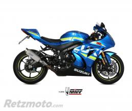 Silencieux MIVV GP-Pro titane/casquette titane Suzuki GSXR1000