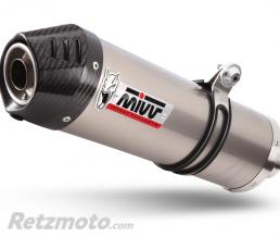 Silencieux MIVV Oval titane/casquette carbone BMW F800S/ST