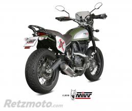 Silencieux MIVV GP Pro titane/casquette inox Ducati Scrambler 800