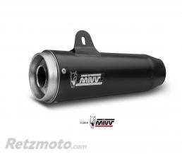 Silencieux MIVV Ghibli inox noir Kawasaki Z900RS