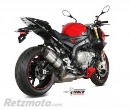 Silencieux MIVV Suono inox/casquette carbone BMW S1000R